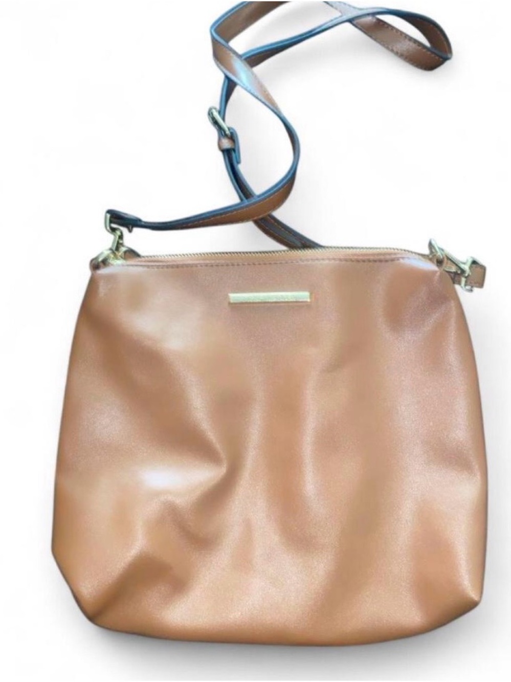Steve Madden Tan Crossbody Bag with Adjustable Strap
